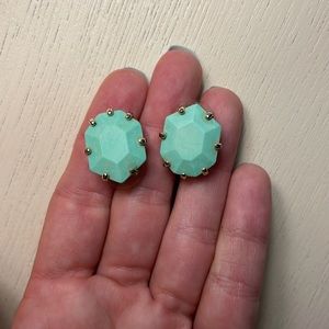 Mint green Morgan Kendra Scott earrings